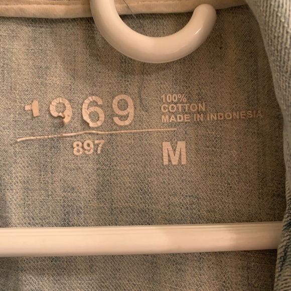 Gap denim moto jacket - Picture 4 of 7